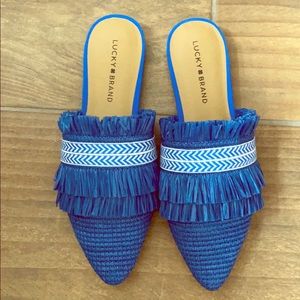 New in Box Lucky Brand Women's Baoss Mule, size 9